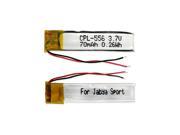 New 3.7V 70mAh LI Pol Battery for JABRA Sport Stereo Wireless B350735 HS11