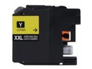 2 Pack of YELLOW Ink Cartridges for BROTHER LC107Y MFC J4310DW MFC J4410DW MFC J4510DW MFC J4710DW
