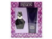 Genuine PASSION by ELIZABETH TAYLOR 2 Piece Gift Set w Eau De Toilette EDT Spray Perfumed Body Lotion