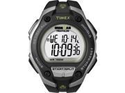 Timex T5K412 Ironman Men s Digital 30 Lap Watch Black Case Gray Accents