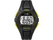 Timex Men s Ironman Essential 10 Lap Black w Yellow Highlights Sport TW5K93800