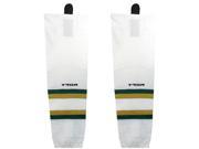 TRON SK300 Dallas Stars Dry Fit Hockey Socks 24 Inch White