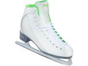 Riedell 113 Sparkle Figure Skates With GR4 Blade Ladies Lime