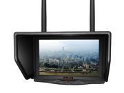 LILLIPUT 329 DW 7 Dual receiver 5.8Ghz 4 Bands 32Channels FPV Monitor for Fly Wireless Camera and For Big Helicopter with LP E6 battery and charger works with