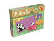 Playlab 10 Jigsaw Puzzles in a Box 2 Pieces
