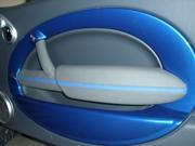 MINI Cooper 2001-06 door bar covers by RedlineGoods MINI Cooper 2001-06 door bar covers by RedlineGoods