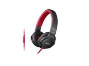 SONY MDR ZX750AP R Sound Monitoring Headphones MDRZX750AP Red GENUINE