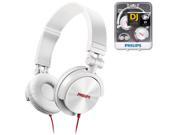 Philips SHL3050WT Headphones DJ monitor style SHL3050 White GENUINE