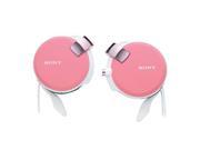 Sony MDR Q38LW P Pink Clip Type Headphones wiith Retractable Cord MDRQ38LW