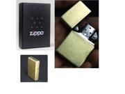 Zippo Bottomz Up Gold Lighter Made in USA GENUINE and ORIGINAL Packing