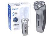 Kaiser KSR 5831 Shaver Rechargeable waterproof Triple Head Complete acute rotary
