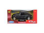 WELLY volkswagen VW Beetle Diecast Metal Display Black 1 34