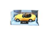 WELLY BMW Z8 Die cast Metal Miniature Scale 1 34 Yellow