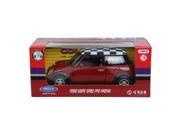 WELLY 2013 MINI Cooper Diecast Metal Display RED