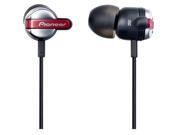 Pioneer SE CL531 R Fully Enclosed Dynamic Inner Ear Headphones SECL531 Red