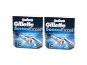 Gillette Sensor Excel Razor Cartridges 10 Pack