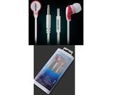 SAMSUNG SES Q55 In Ear Headphones Earset For Smartphone SESQ55 White GENUINE