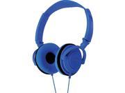 Coby CV H806BL Folding Stereo Headphones CVH806 Blue