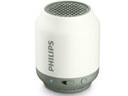 Philips BT50W wireless portable speaker Bluetooth Rechargeable 2W BT50 White