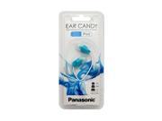 Panasonic RP HJE100 A Ear Candy In Ear Earphones RPHJE100 Blue GENUINE