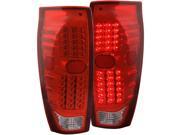 Anzo 311114 LED Taillights Red/Clear Anzo 311114 LED Taillights Red/Clear