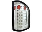 IPCW Tail Lamp LED LEDT 3040CS 07 09 GMC Sierra 07 09 Chevrolet Silverado Platinum Smoke