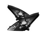 Black Crystal Headlights Spyder Auto