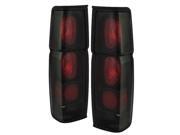 Black Smoke Euro Taillights - Spyder Auto Black Smoke Euro Taillights - Spyder Auto