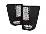 Black LED Taillights Spyder Auto