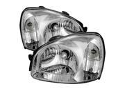 Chrome/Clear Crystal Headlights - Spyder Auto Chrome/Clear Crystal Headlights - Spyder Auto