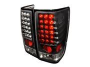 Black LED Taillights Spec D