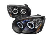 Black Halo LED Projector Headlights Spec D