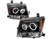 Black Halo LED Projector Headlights Spec D