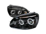 Black Halo LED Projector Headlights Spec D