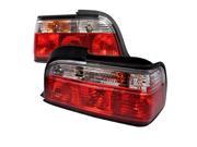 Red Clear Euro Taillights Spec D