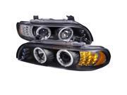 Chrome/Clear Halo LED Projector Headlights - Spec-D Chrome/Clear Halo LED Projector Headlights - Spec-D