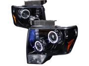 Smoke Halo Projector Headlights Spec D