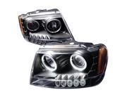 Black Halo Projector Headlights Spec D
