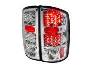 Chrome Clear LED Taillights Spec D