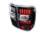 Chrome Clear LED Taillights Spec D