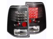 Black LED Taillights - Anzo Black LED Taillights - Anzo