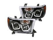 Black Projector Headlights - Anzo Black Projector Headlights - Anzo