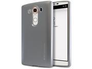 LG V10 Case [Ultra Slim] Shock Absorption [Metallic Finish] Premium TPU Case Cover [Anti Yellowing Discoloring Finish] Goospery® i Jelly Case for LG V10 5.7