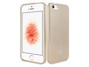 iPhone SE Case iPhone 5S Case iPhone 5 Case [Thin Slim Fit] Flexible TPU Case w Drop Protection [Lightweight] Shock Absorption Goospery® Pearl Jelly Cover