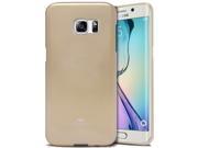 Galaxy S6 EDGE Case [Thin Slim] Flexible [Lightweight] Shock Absorbing [Drop Protection] TPU Bumper Case [Perfect Fit] Goospery® Pearl Jelly Cover for Samsung G