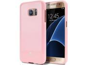 Galaxy S7 Case [Thin Slim Case] Flexible [Lightweight] Shock Absorbing [Drop Protection] TPU Bumper Case [Perfect Fit] Goospery® Pearl Jelly Cover for Samsung G