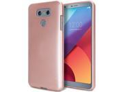 LG G6 Case [Ultra Slim] Shock Absorbing Impact Resistant [Metallic Finish] Flexible Premium TPU Case Cover [Drop Protection] Goospery® i Jelly Case for LG G6