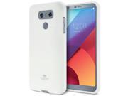 LG G6 Case [Thin Slim Case] Flexible [Lightweight] Shock Absorbing [Drop Protection] TPU Bumper Case [Perfect Fit] Goospery® Pearl Jelly Cover for LG G6 [G6 C