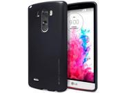 LG G3 Case [Ultra Slim] Shock Absorption [Metallic Finish] Premium TPU Case Cover [Anti Discoloring Finish] Goospery® i Jelly Case for LG G3 5.5 Metallic Black