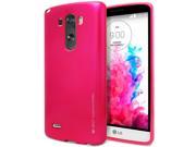 LG G3 Case [Ultra Slim] Shock Absorption [Metallic Finish] Premium TPU Case Cover [Anti Discoloring Finish] Goospery® i Jelly Case for LG G3 5.5 Metallic Ho